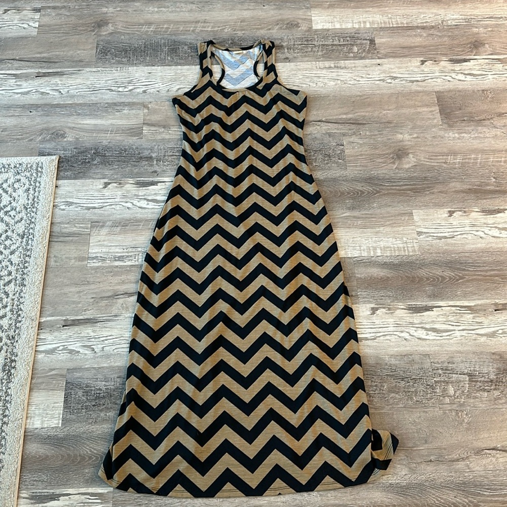Faded Glory racerback maxi dress-like new! Size S (4-6)
